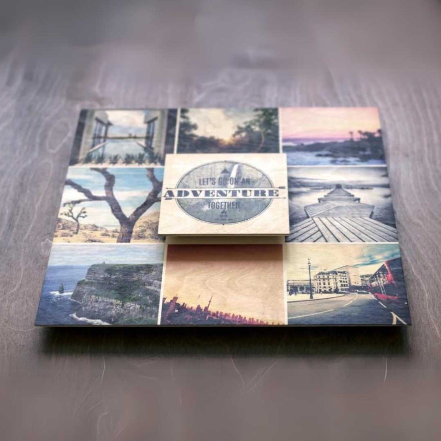 Wood Printing – Custom UV Printed Plywood, Oak, Maple & Veneer Wood Panels for POP Displays, Retail Branding and Interior Decor by INFOCUS, Dubai